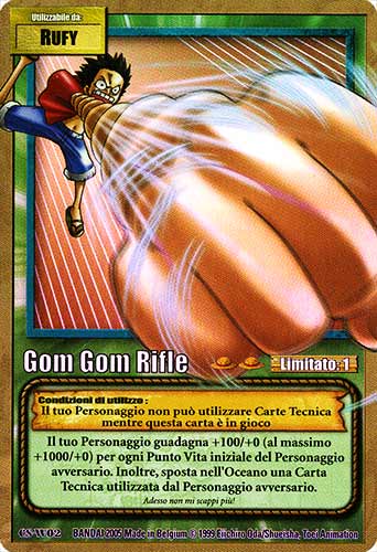 CS-W02 Gom Gom Rifle rara foil -NEAR MINT-