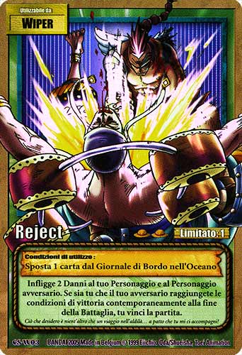 CS-W03 Reject rara foil -NEAR MINT-