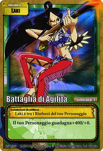 CS-W09 Battaglia di Aglilita' rara foil -NEAR MINT-