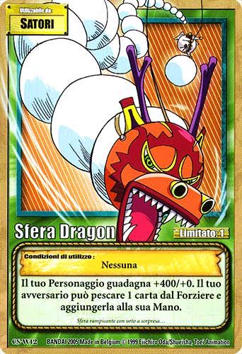 CS-W12 Sfera Dragon comune -NEAR MINT-