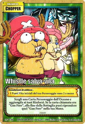 CS-W18 Whistle salva-vita comune -NEAR MINT-