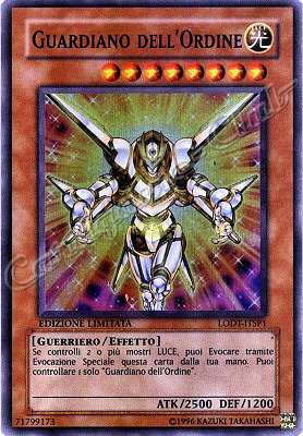 LODT-ITSP1 Guardiano dell'Ordine super rara Edizione Limitata (IT) -PLAYED-
