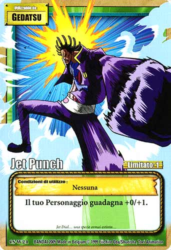 CS-W24 Jet Punch comune -NEAR MINT-