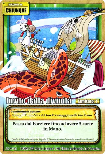 CS-W35 Invito dalla divinita' comune -NEAR MINT-