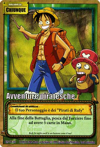 CS-W36 Avventure piratesche rara foil -NEAR MINT-