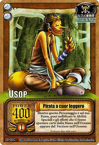 BP-C08 Pirata a cuor leggero rara foil -NEAR MINT-