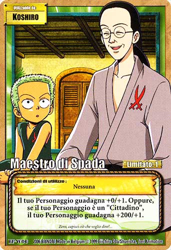 BP-W06 Maestro di Spada comune -NEAR MINT-