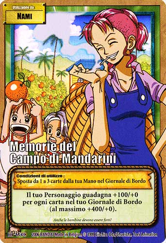 BP-W08 Memorie del Campo di Mandarini rara foil -NEAR MINT-