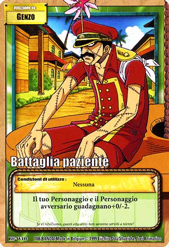 BP-W10 Battaglia paziente comune -NEAR MINT-