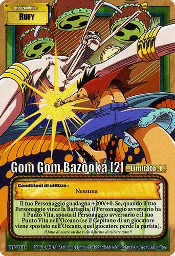 BP-W11 Gom Gom Bazooka (2) rara foil -NEAR MINT-