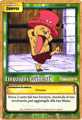 BP-W15 Emozioni evidenti comune -NEAR MINT-