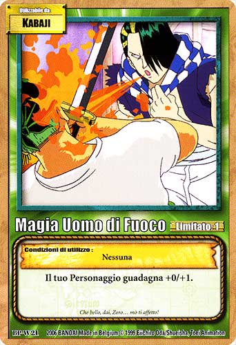 BP-W21 Mangia Uomo di Fuoco comune -NEAR MINT-