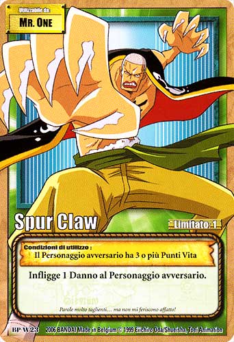 BP-W23 Spur Claw comune -NEAR MINT-