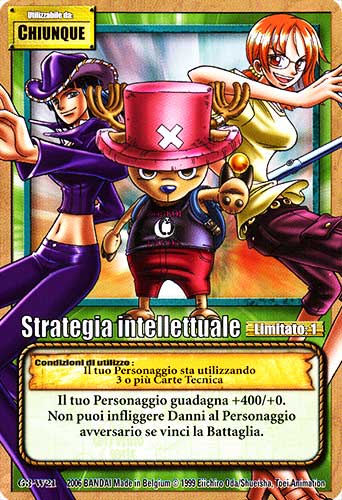 G3-W21 Strategia intellettuale comune