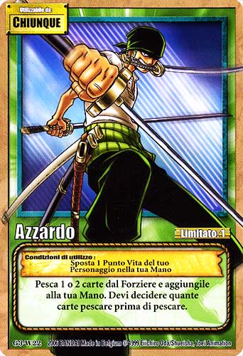 G3-W22 Azzardo comune