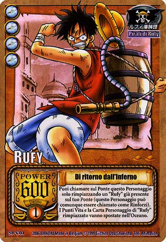 SB-C01 Di ritorno dall'Inferno rara foil