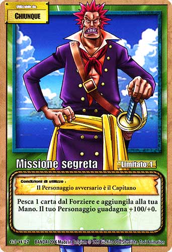 G3-W27 Missione segreta comune