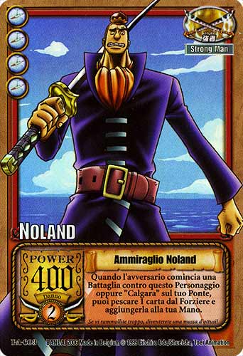 PA-C03 Ammiraglio Noland rara foil -NEAR MINT-