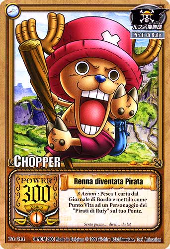 PA-C14 Renna diventata Pirata comune -NEAR MINT-