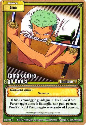 PA-W11 Lama contro gli Amici comune -NEAR MINT-