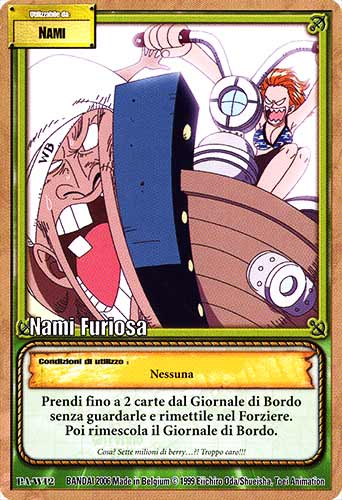 PA-W12 Nami Furiosa comune -NEAR MINT-