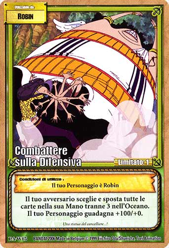 PA-W15 Combattere sulla Difensiva comune -NEAR MINT-