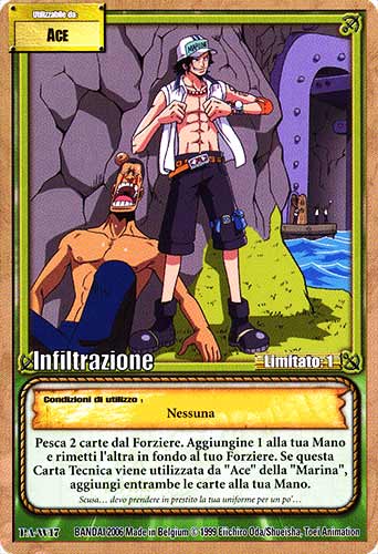 PA-W17 Infiltrazione comune -NEAR MINT-