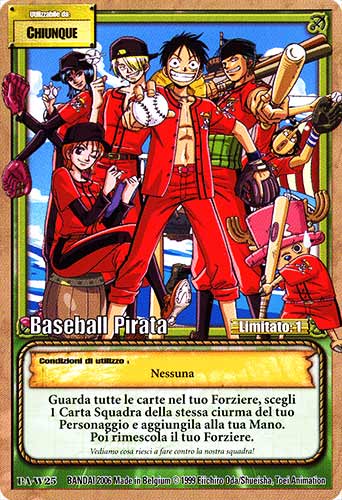 PA-W25 Baseball Pirata comune -NEAR MINT-