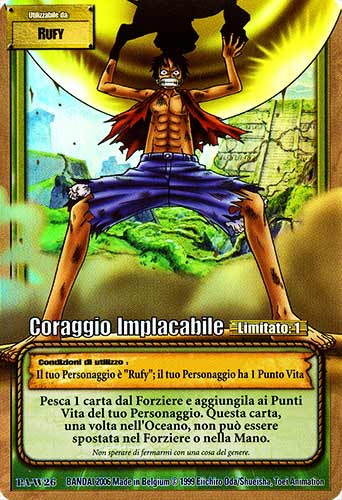 PA-W26 Coraggio Implacabile rara foil -NEAR MINT-