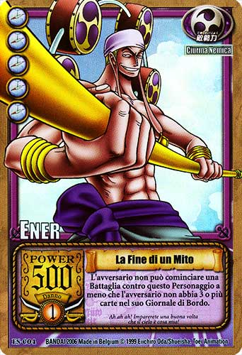 ES-C04 La Fine di un Mito rara foil -NEAR MINT-