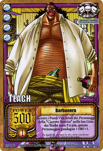 ES-C05 Barbanera rara foil -NEAR MINT-