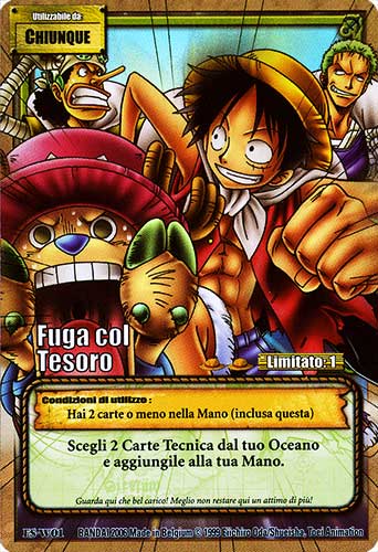 ES-W01 Fuga col Tesoro rara foil -NEAR MINT-