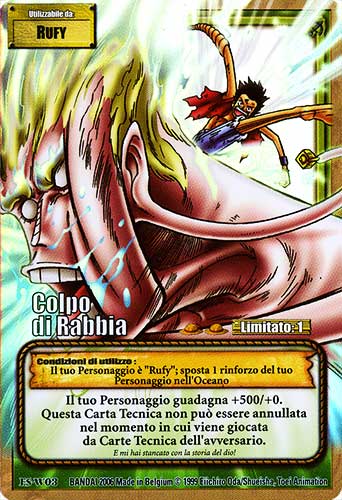 ES-W03 Colpo di Rabbia rara foil -NEAR MINT-