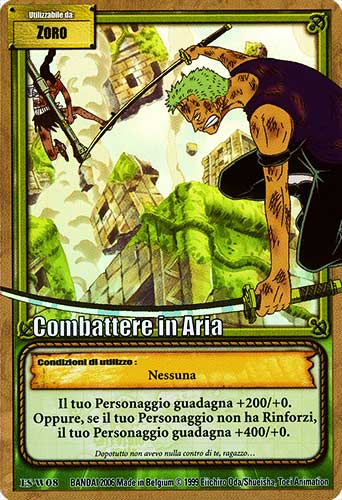 ES-W08 Combattere in Aria rara foil -NEAR MINT-