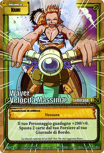 ES-W09 Waver, Velocita' Massima rara foil -NEAR MINT-