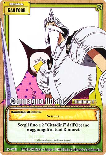 ES-W21 Compagno fidato comune -NEAR MINT-