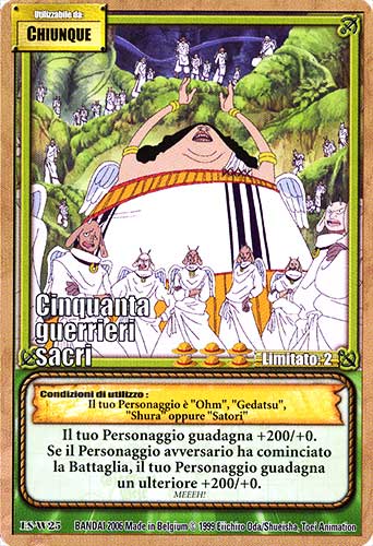 ES-W25 Cinquanta guerrieri sacri comune -NEAR MINT-