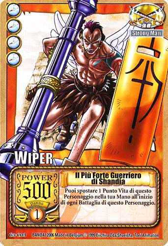 G3-C03 Il piu' Forte Guerriero di Shandia comune