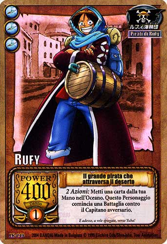 LK-C19 Il Grande Pirata che Attraversa il Deserto rara foil -NEAR MINT-