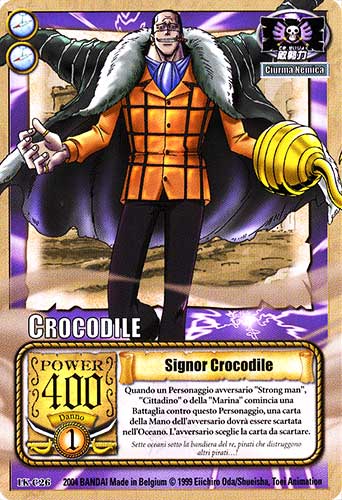 LK-C26 Signor Crocodile comune -NEAR MINT-