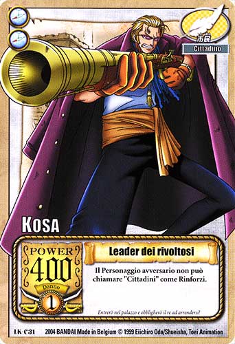 LK-C31 Leader dei Rivoltosi comune -NEAR MINT-