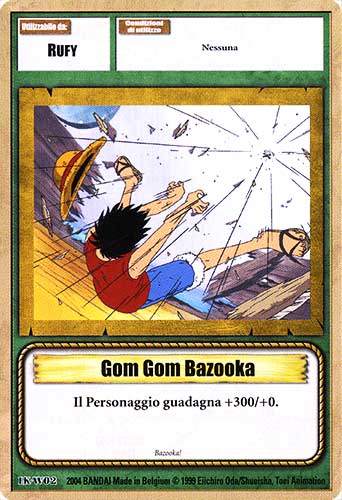 LK-W02 Gom Gom Bazooka comune -NEAR MINT-