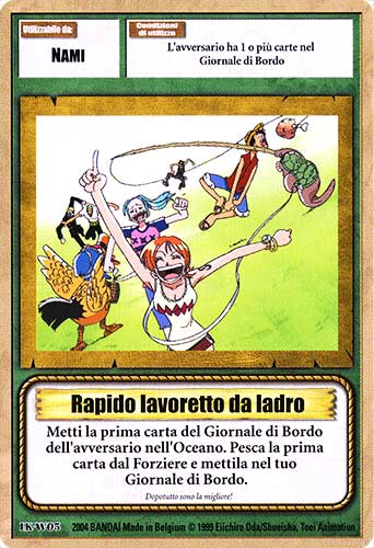 LK-W05 Rapido Lavoretto da Ladro comune -NEAR MINT-