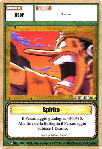 LK-W06 Spirito comune -NEAR MINT-
