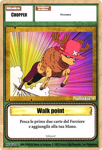 LK-W09 Walk Point comune -NEAR MINT-