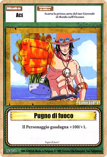 LK-W11 Pugno di Fuoco comune -NEAR MINT-