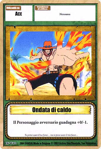 LK-W12 Ondata di Caldo comune -NEAR MINT-