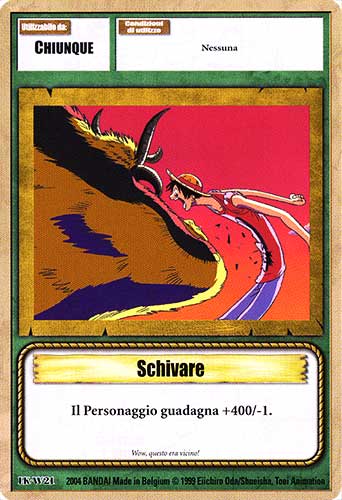 LK-W21 Schivare comune -NEAR MINT-