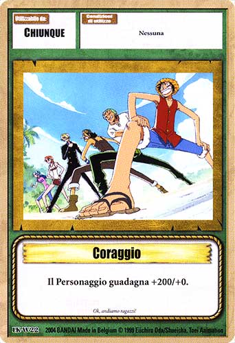 LK-W22 Coraggio comune -NEAR MINT-