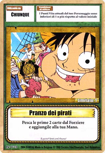 LK-W23 Pranzo dei Pirati comune -NEAR MINT-